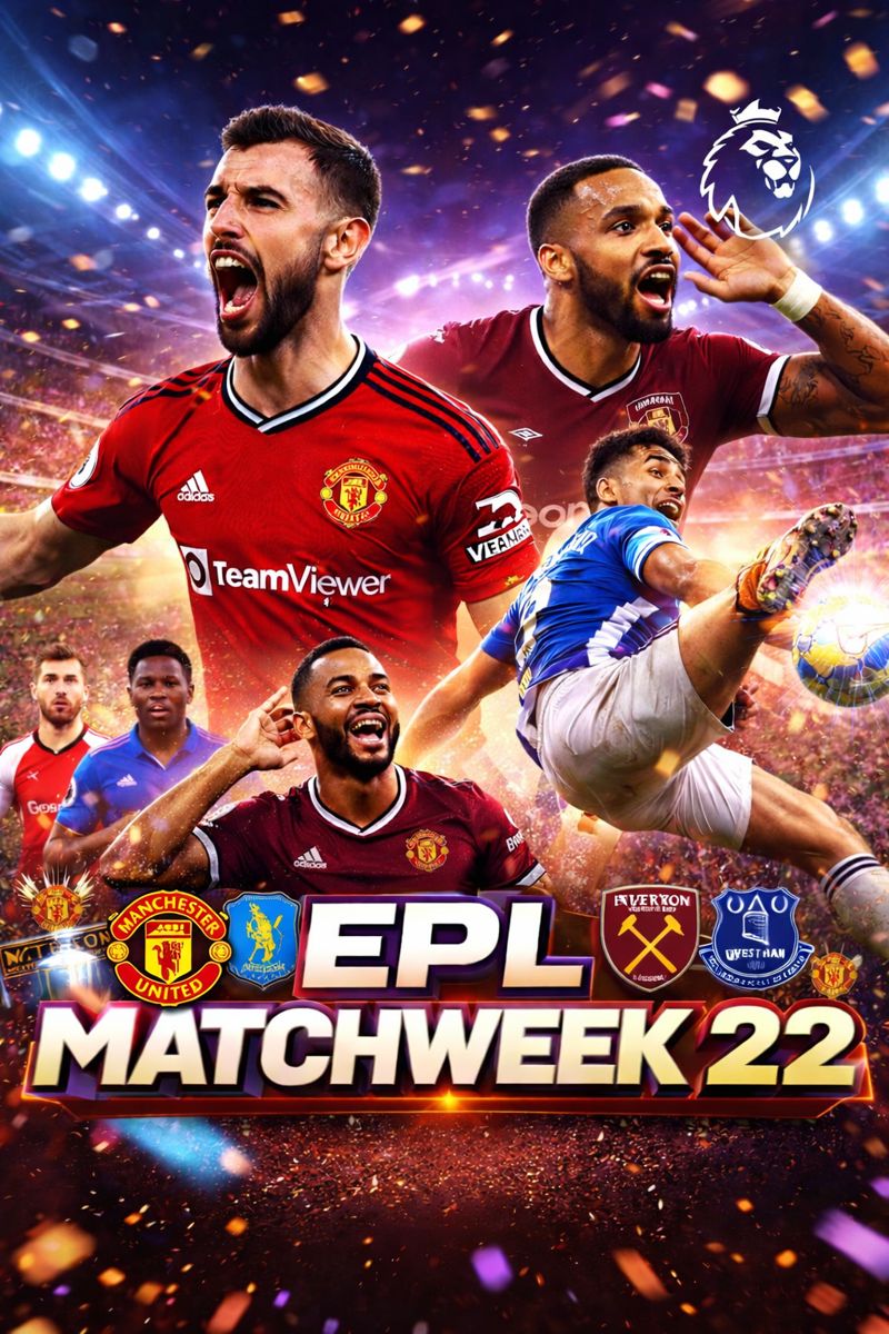 EPL Matchweek 22: The Weekend the Big Teams Blinked 😮‍💨